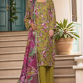 Sada Bahar Stitched 3 Piece Printed Cambric Vol-01 Collection'2025-D-246-Olive