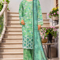 Sada Bahar Stitched 3 Piece Printed Chikankari Vol-01 Collection'2025-PCK-P.Green