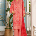 Sada Bahar Stitched 3 Piece Printed Lawn Vol-03 Collection'2025-PR-2762-Peach