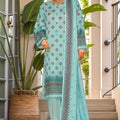 Sada Bahar Stitched 3 Piece Printed Lawn Vol-03 Collection'2025-PR-342-Ferozi