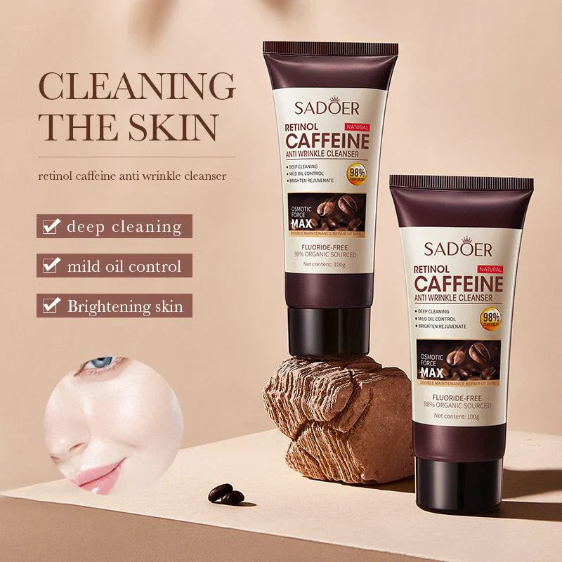 Sadoer Retinol Caffeine Anti Wrinkle Cleanser 100G