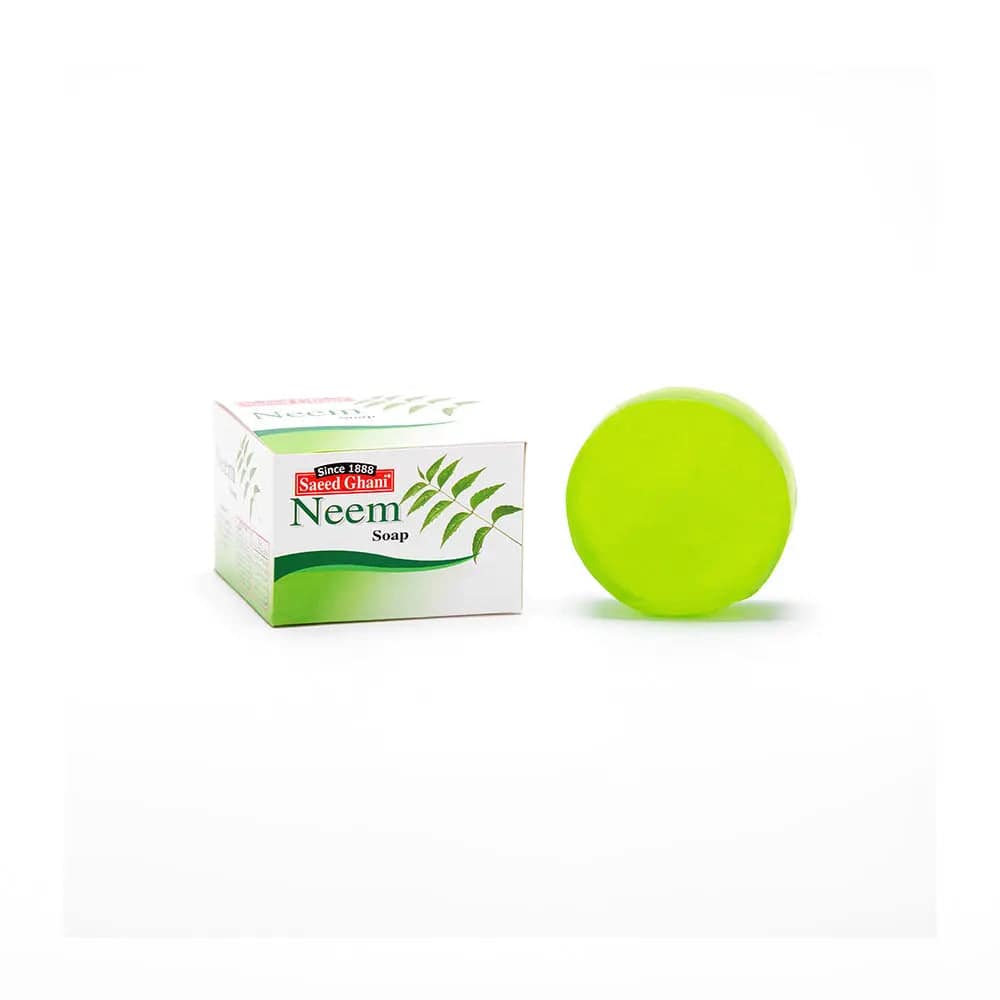 Saeed Ghani - Anti Acne 100% Pure Neem Handmade Soap 90G - My Store