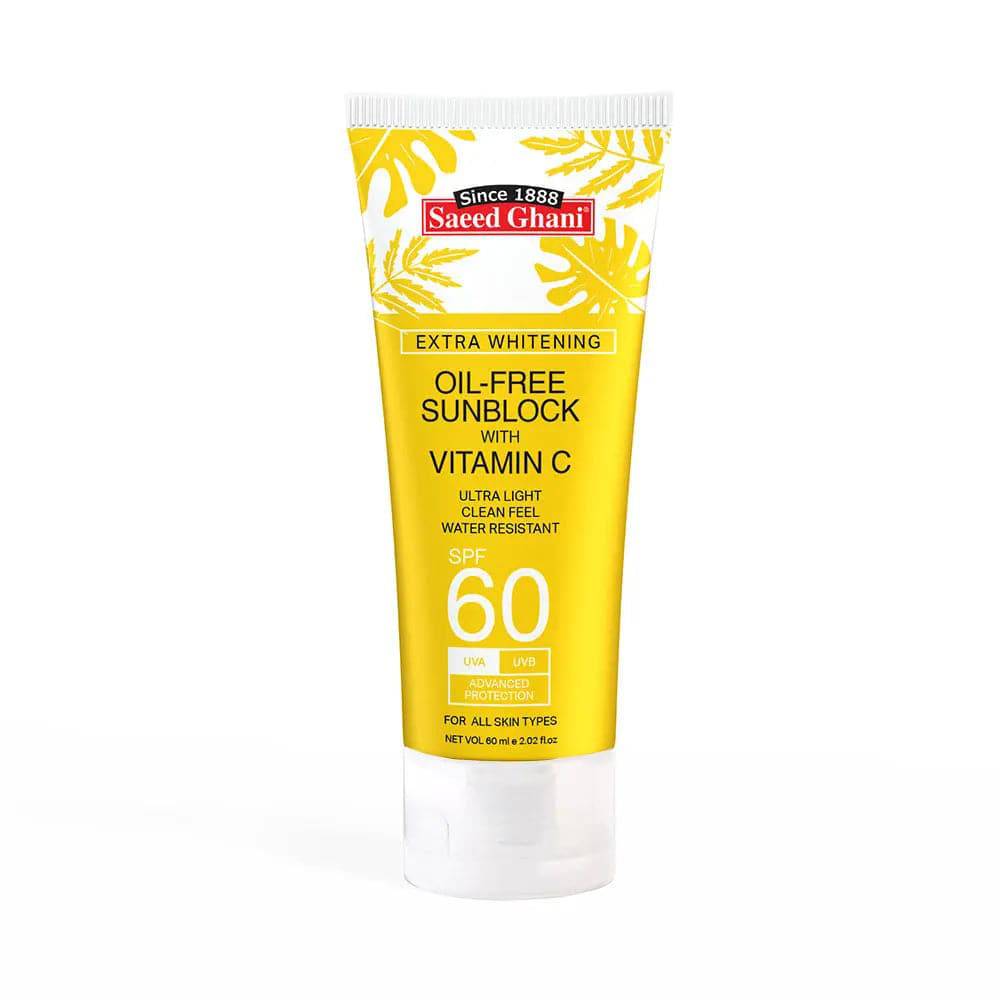Saeed Ghani - Sunblock SPF 60 with Vitamin C - My Store