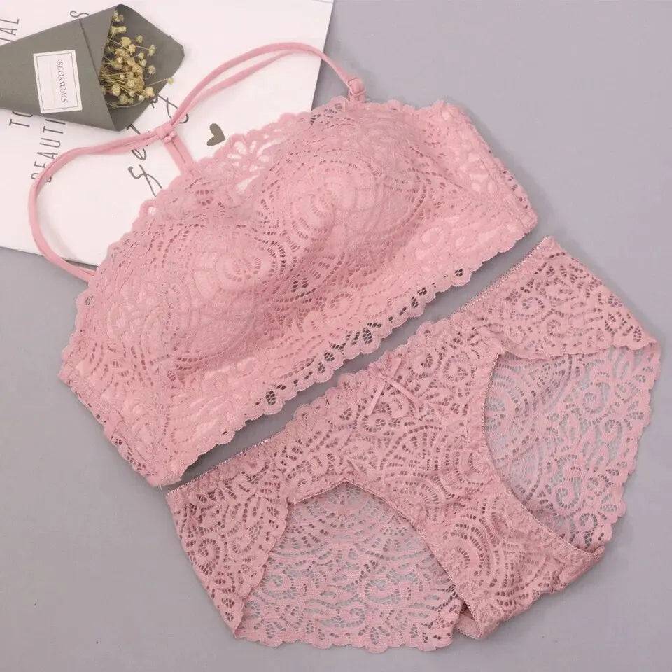 Sajiero Andro Padded Bra and Panty Set - My Store