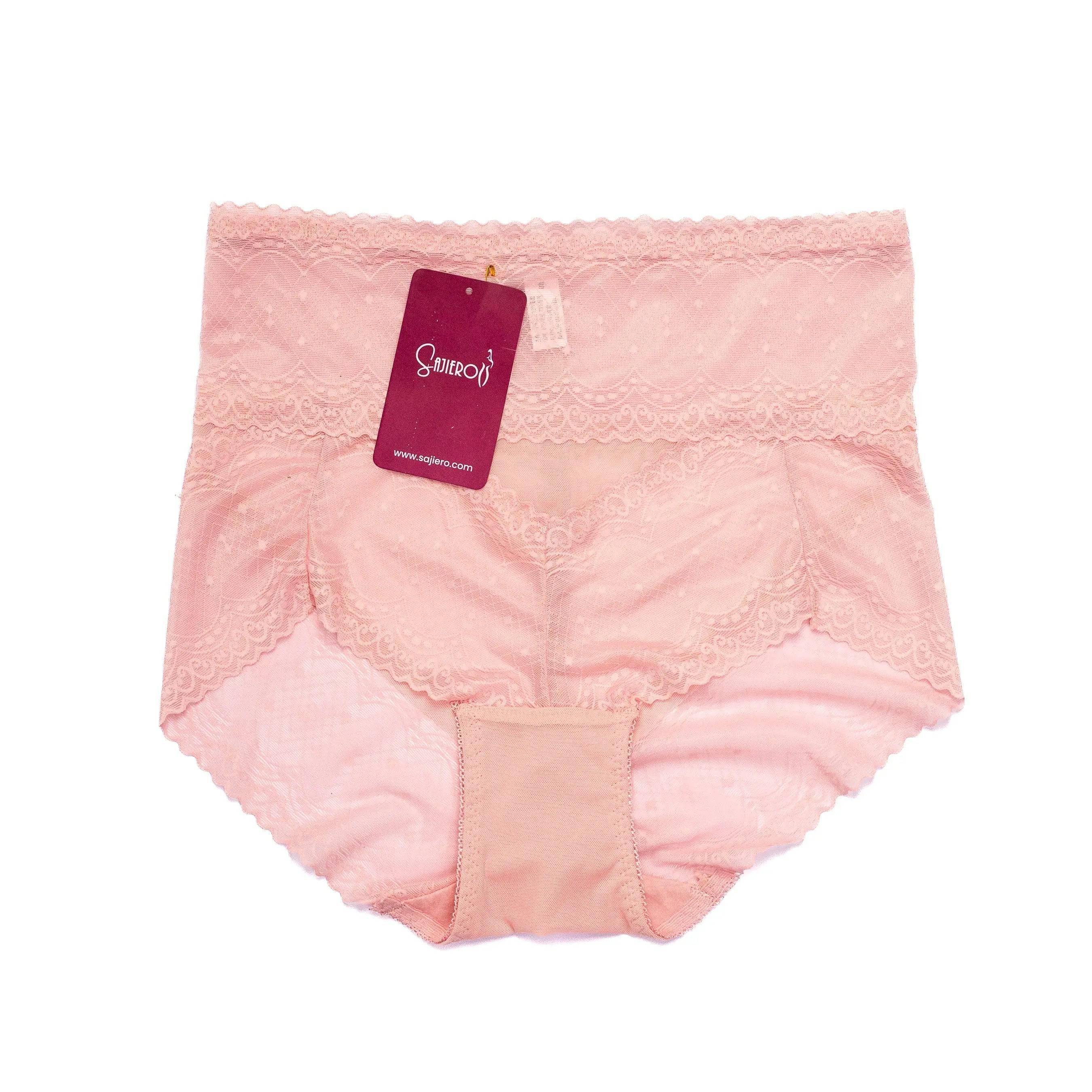 Sajiero Brief Style Plus Size Net Panty - My Store