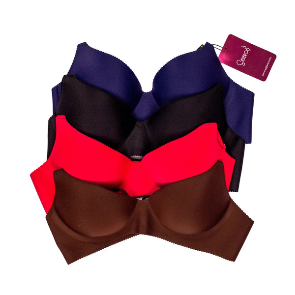 Sajiero Derry Padded T-Shirt Push Up Bra best quality gym br a for women comfy feel price in pakistan