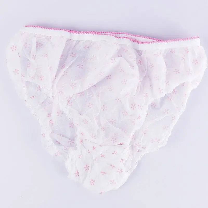 Sajiero Disposable Non-woven Briefs Period Panties Pack of 6 - My Store