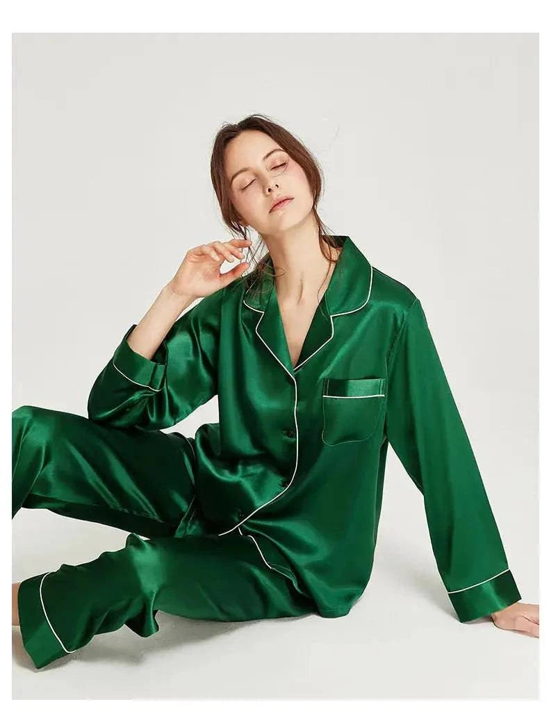 Sajiero Galaxy Pajama Suit Brilliant Green - My Store