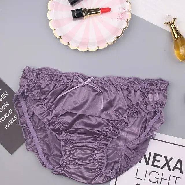 Sajiero Milky 100% Silk Plus Size Panty good quality leak proof panties for ladies price in pakistan online