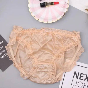 Sajiero Milky 100% Silk Plus Size Panty - My Store