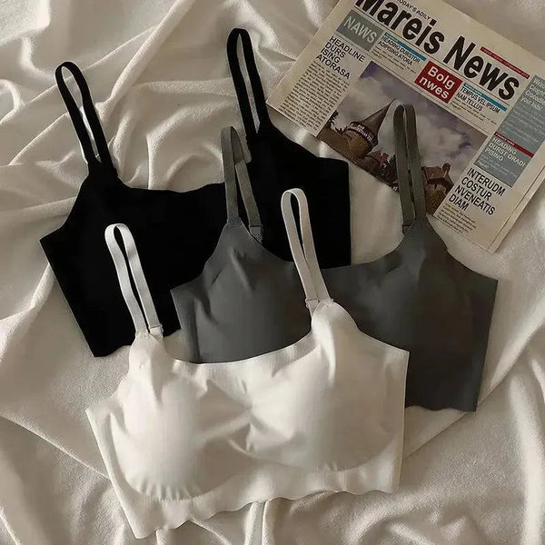Sajiero Nox Wireless Padded Bralette Bra - My Store