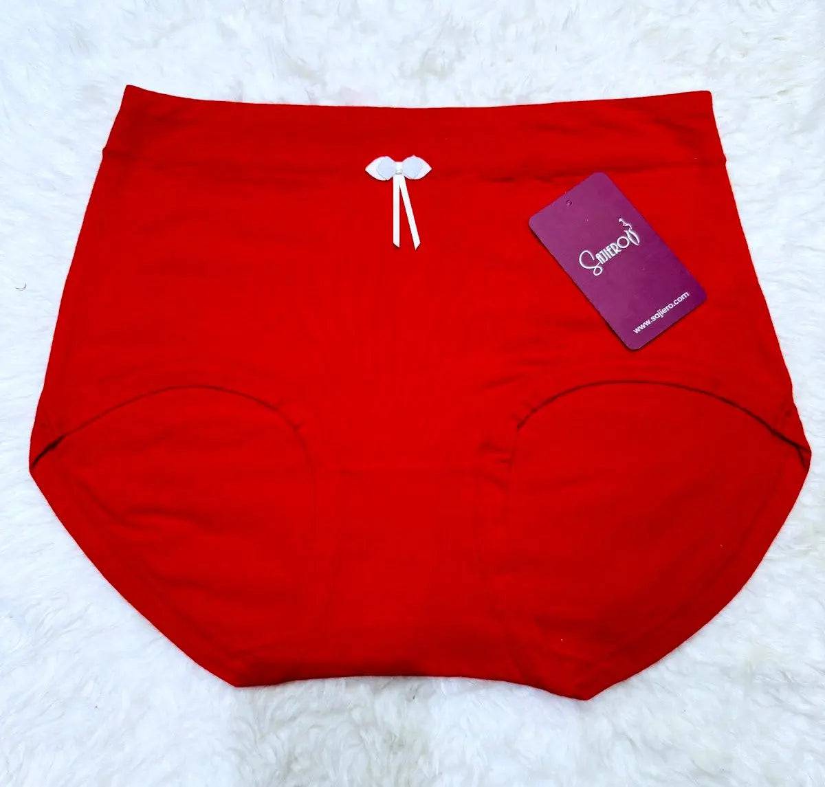 Sajiero OPS Plus Size High Waist Tummy Cotton Panty - My Store