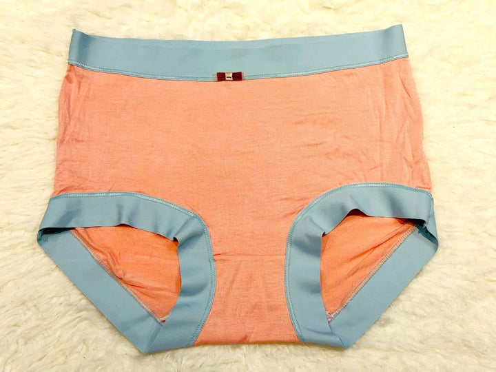 Sajiero Plus Size Plain Brief Cotton Panty - My Store