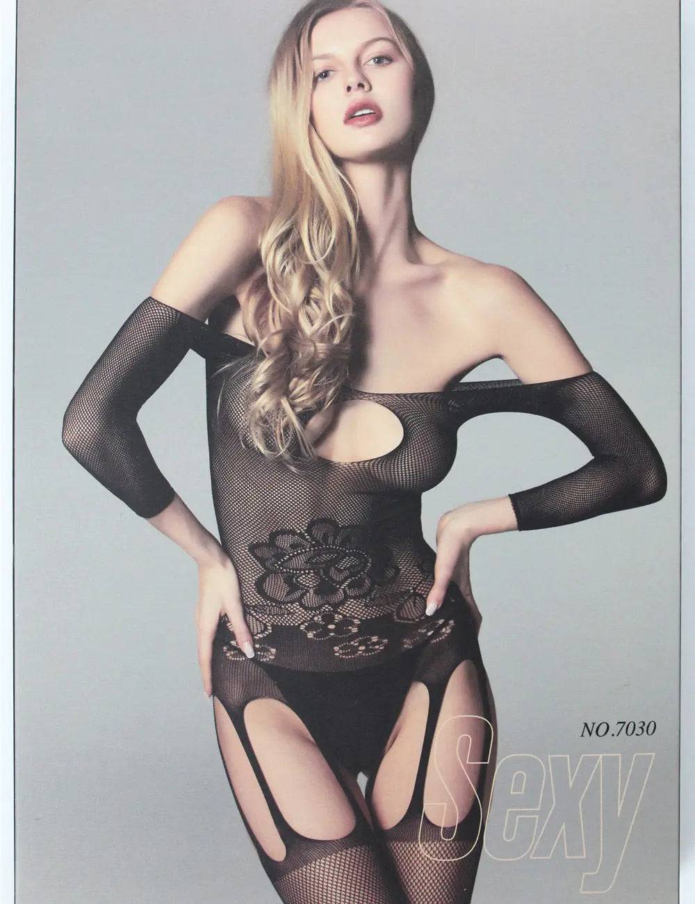 Sajiero Rimes Sexy Full Body Stocking - My Store