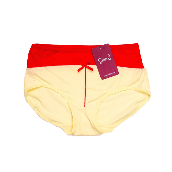 Sajiero Rise Brief Cotton Panty - My Store