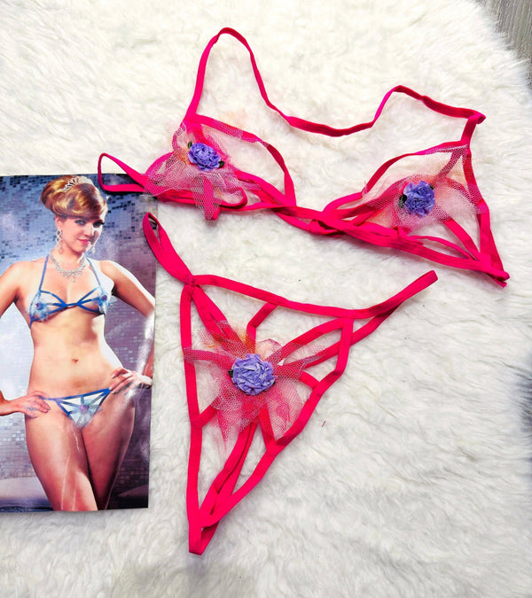 Sajiero Sk 3pcs Fancy Wiz Bikini Set - My Store
