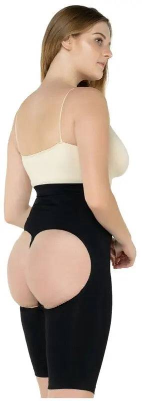 Sajiero Slim Anti Glare Leggings Butt Lifter - My Store