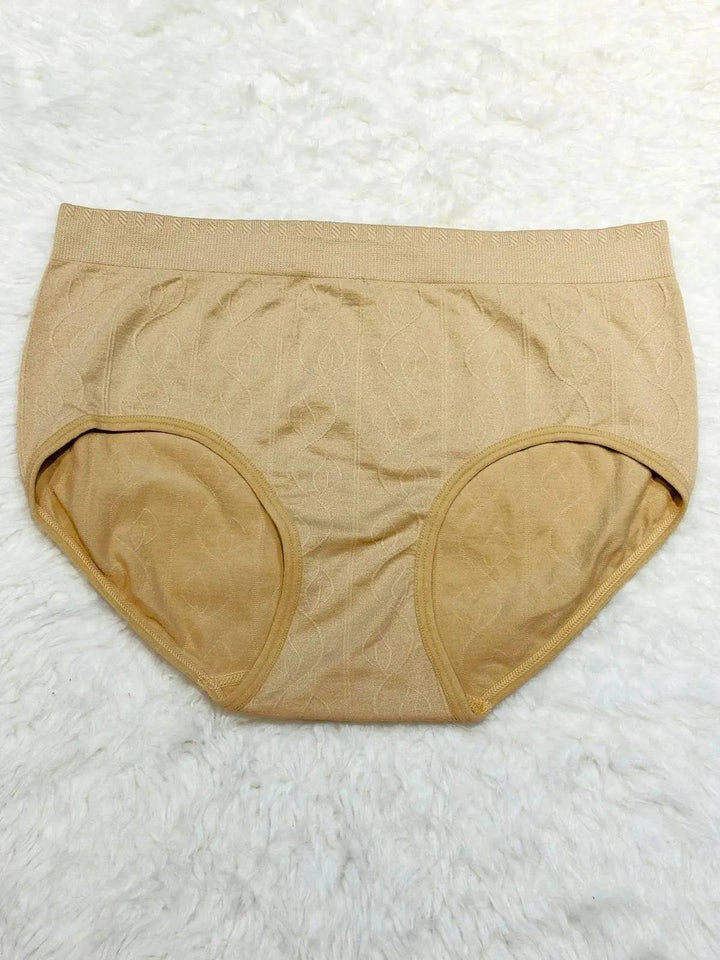 Sajiero Soft Pattern Brief Cotton Panty - My Store