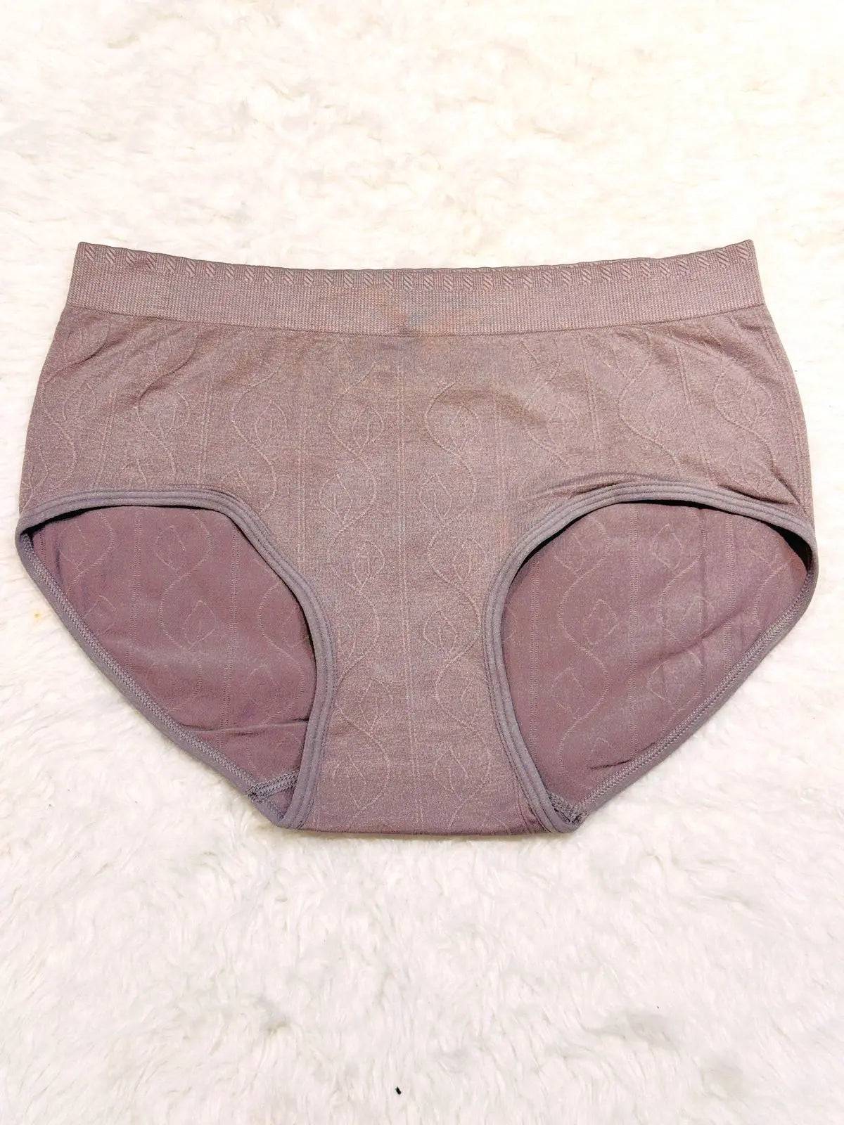 Sajiero Soft Pattern Brief Cotton Panty - My Store