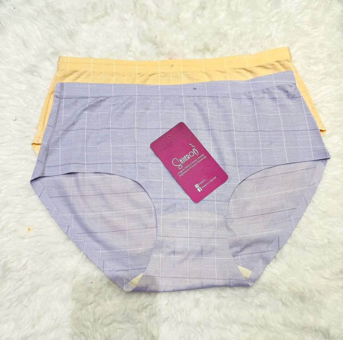 Sajiero Super Dry Fit Check Pattern Panty - My Store