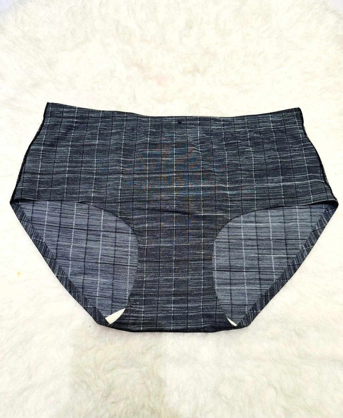 Sajiero Super Dry Fit Check Pattern Panty - My Store