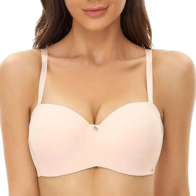 Sajiero Two-way Strapless Removable Shoulder Strap Bra - My Store