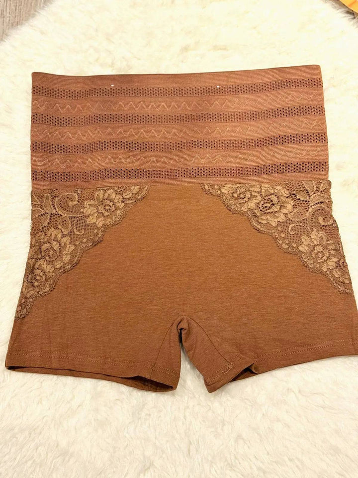 Sajiero Waist Rib Belt Butt Lifter Tummy Control Boxer Shapewear - My Store