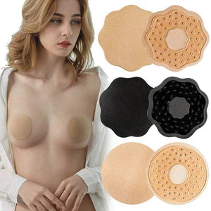 Sajiero Women Reusable Pasties Silicone Nipple Cover Sticker - My Store