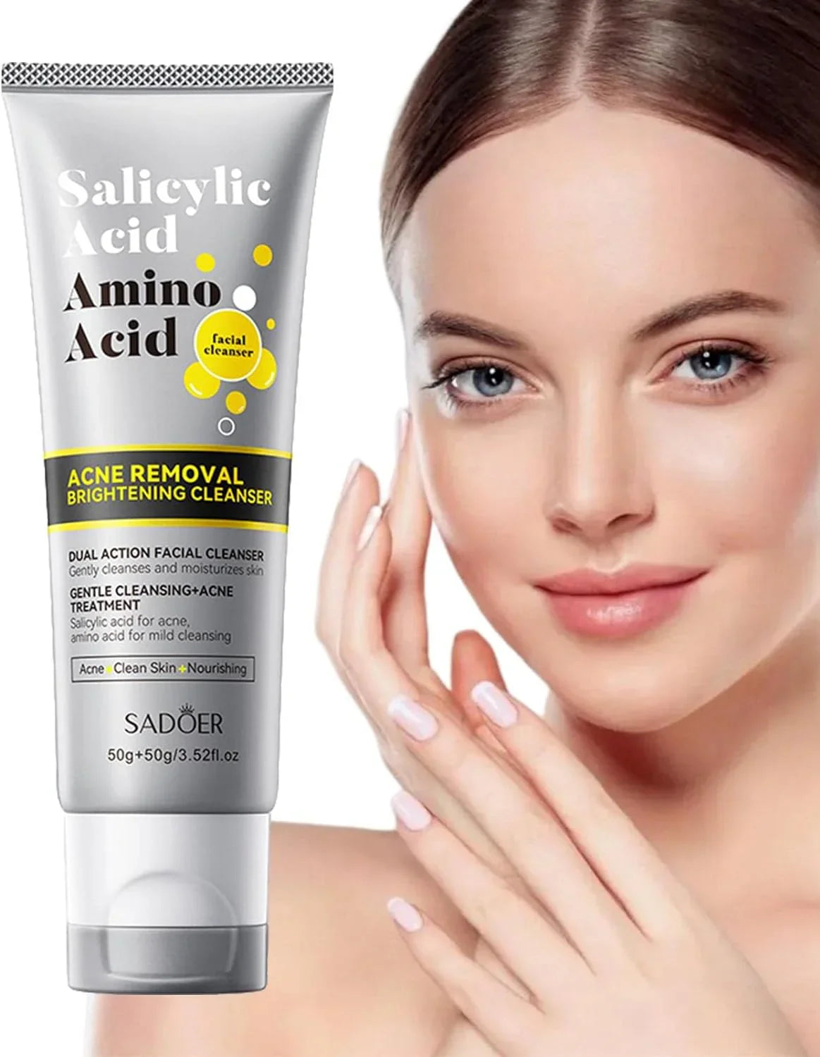 Sadoer Salicylic Acid Acne Removal Brightening Cleanser 100G
