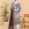 Summer Bloom Edition By Almeerah Unstitched 3 Piece Digital Printed Lawn Collection'2025-Sandy Haze