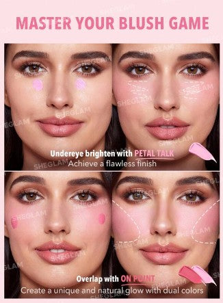 SHEGLAM Color Bloom Liquid Blush-On Point