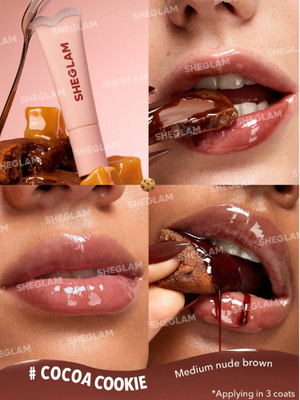 SHEGLAM - Crystal Glaze Moisturizing Lip Care-Cocoa Cookie - My Store
