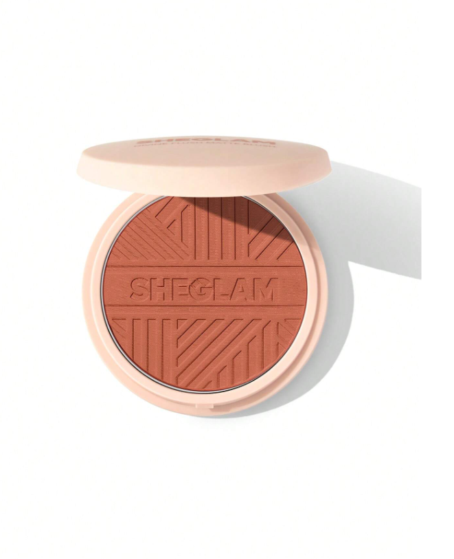 Shein - SHEGLAM Divine Flush Matte Blush Powder - Good Vibes