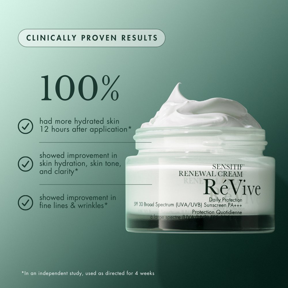 ReVive Sensitif Renewal Cream Daily Protection SPF 30 50G