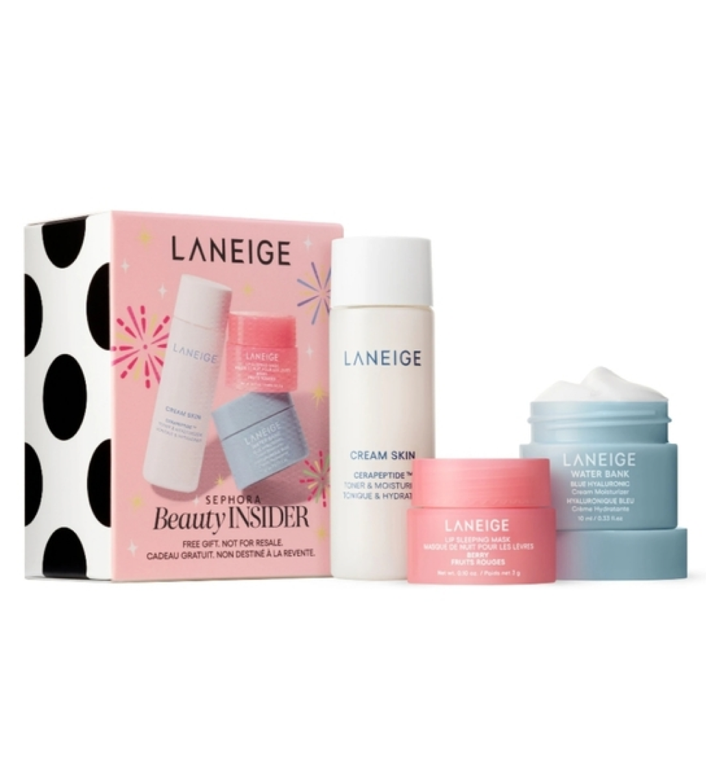 Sephora Beauty Insider Laneige 3 Piece Set