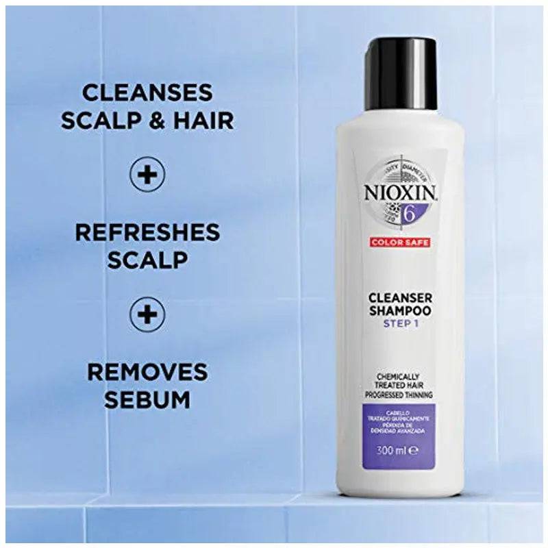 Nioxin - Sys6 Cleanser / Shampo 1000 Ml Multilang - My Store