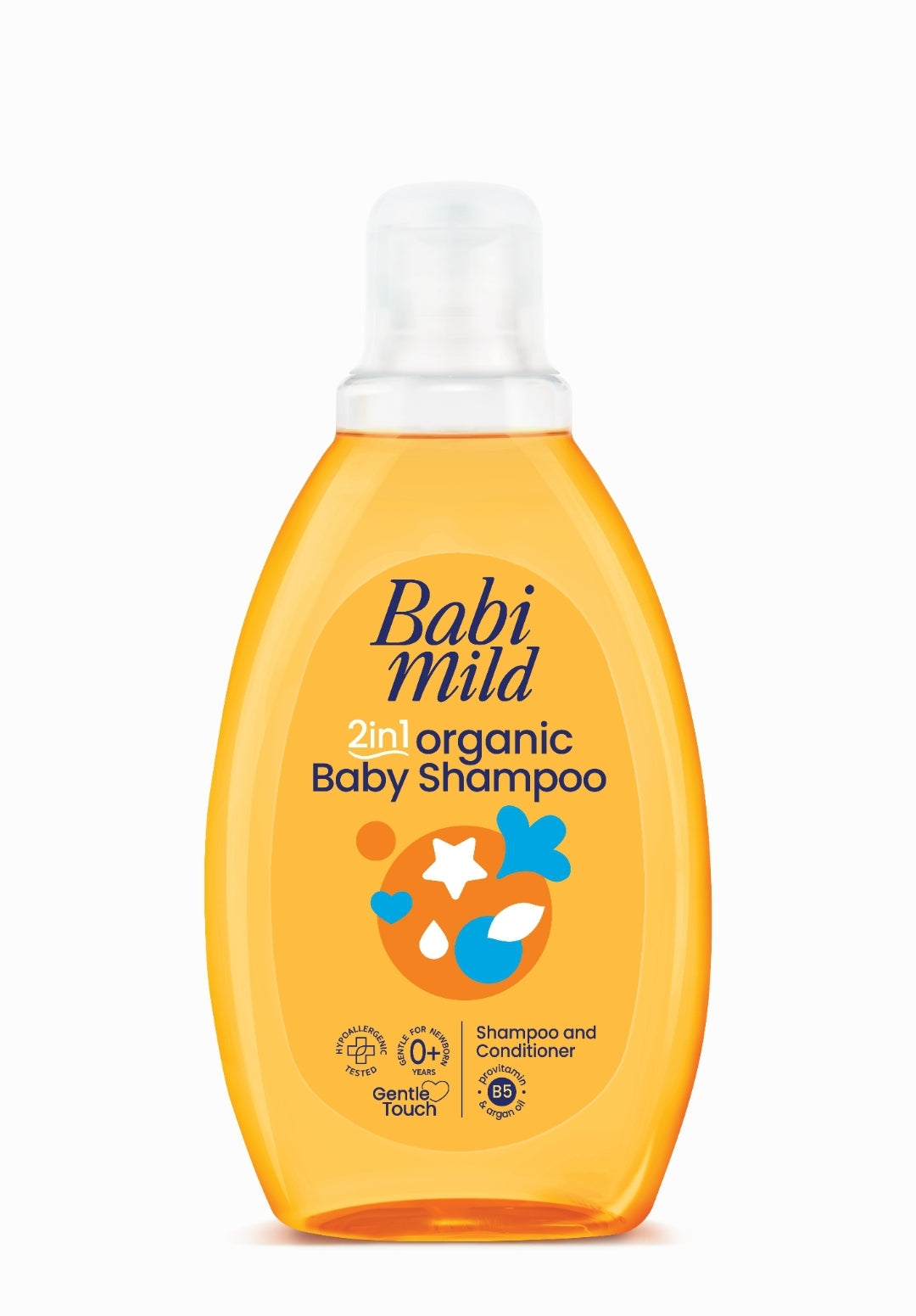 Babi Mild - 2 In 1 Organic Baby Shampoo