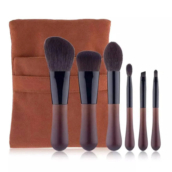 Shein Makeup Brush Set 7'S (Brown) - My Store