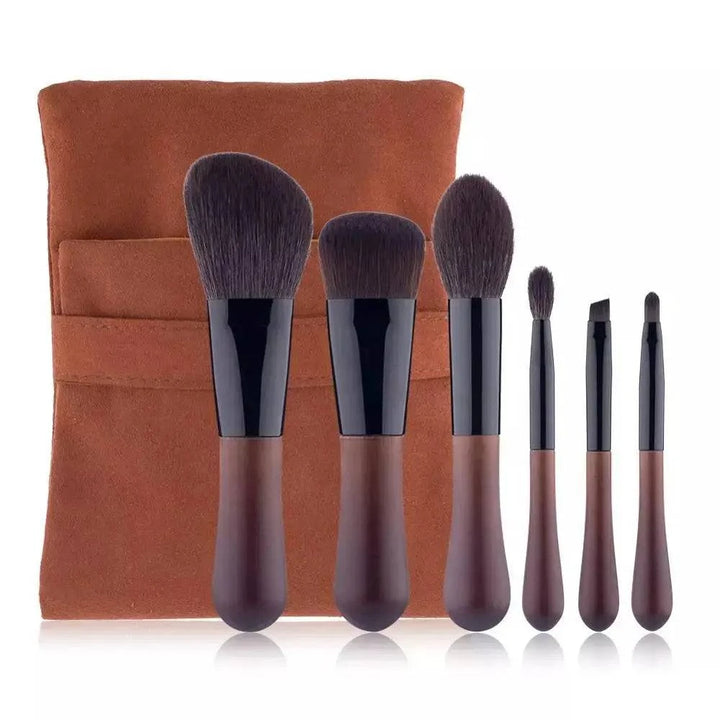 Shein Makeup Brush Set 7'S (Brown) - My Store