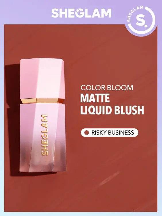 Shein Sheglam Color Bloom Dayglow Liquid Blush - Risky Business - My Store