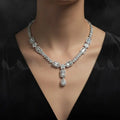 Zeesy Destiny'S Grand Oval Necklace Set