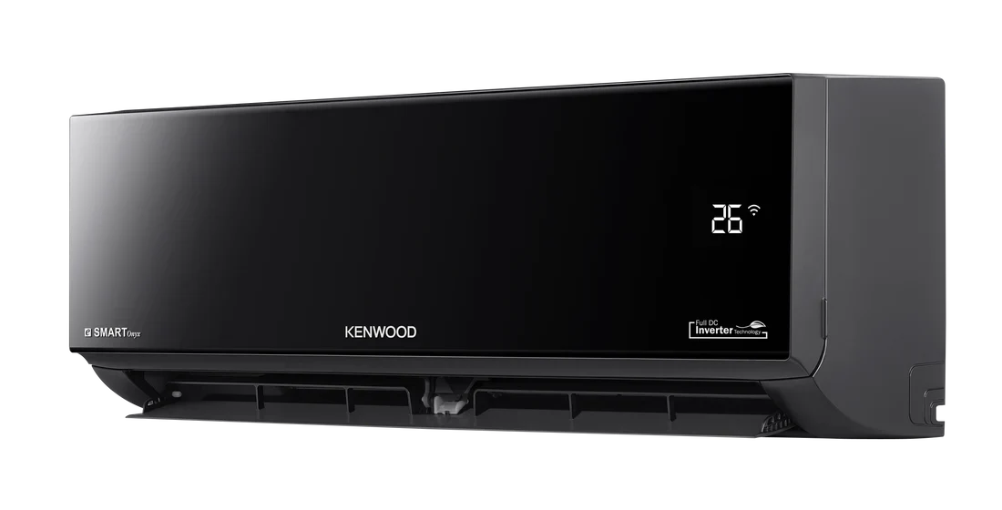 Kenwood 1.0 ton 1266 eSmart Oynx Air Conditioner — Energy Efficiency up to 75% AC - Reliable PCB