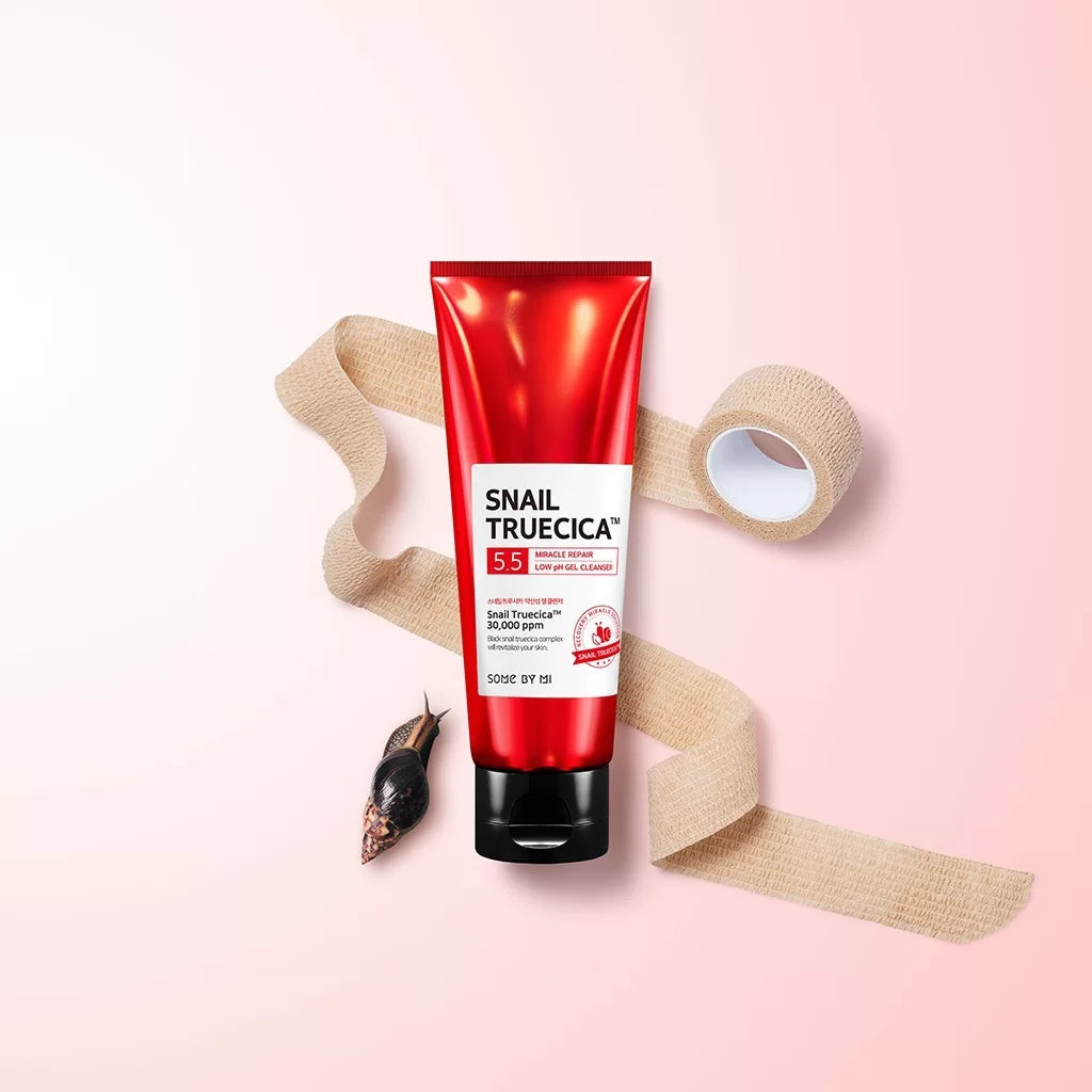 Some By Mi Snail Truecica Miracle Repair Low pH Gel Cleanser/100ml