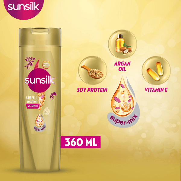 Sunsilk Hairfall Solution Shampoo - 360ML - My Store