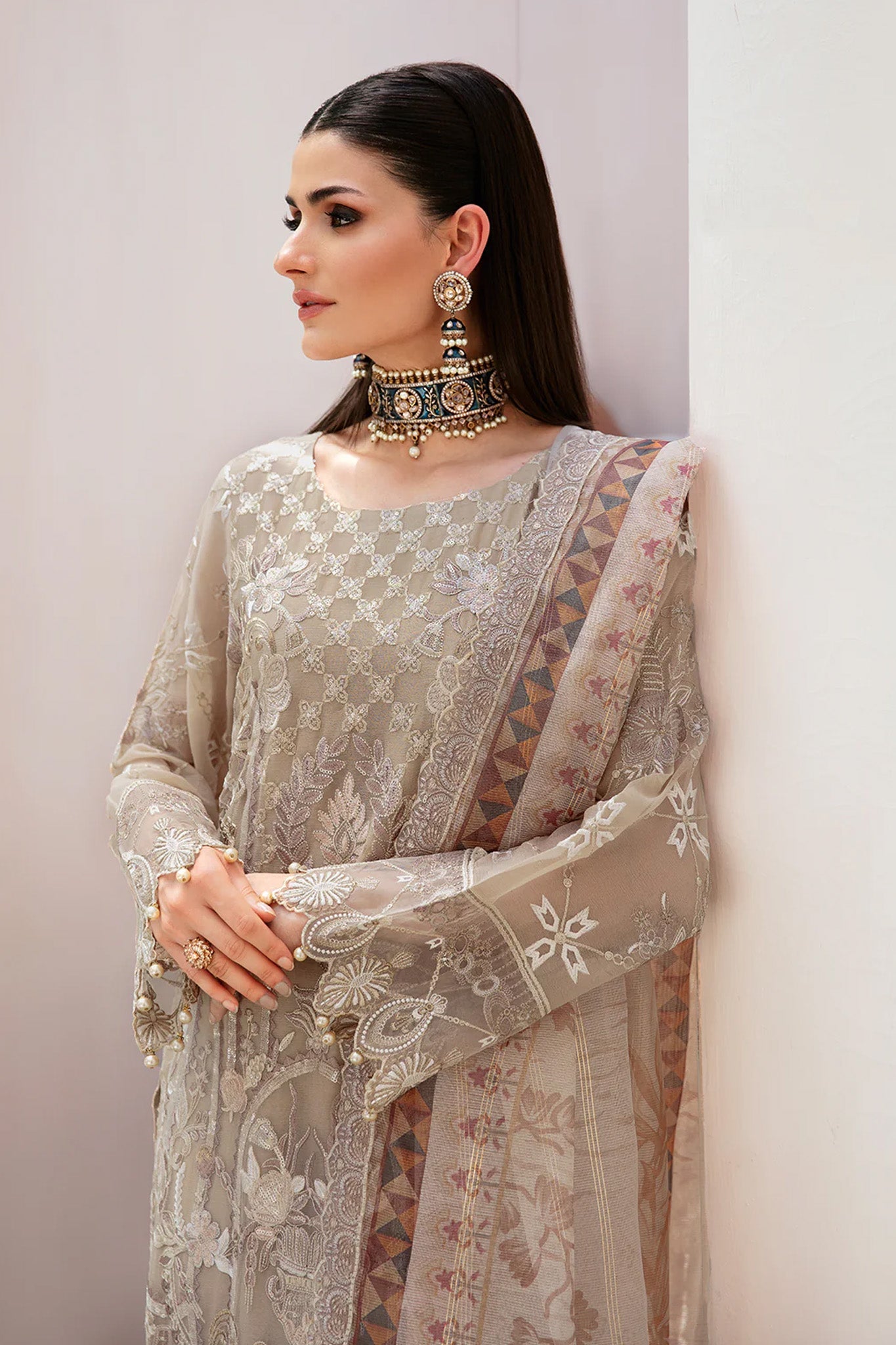 Dastan by Ramsha Unstitched 3 Piece Formals Vol-02 Collection'2025-T-201