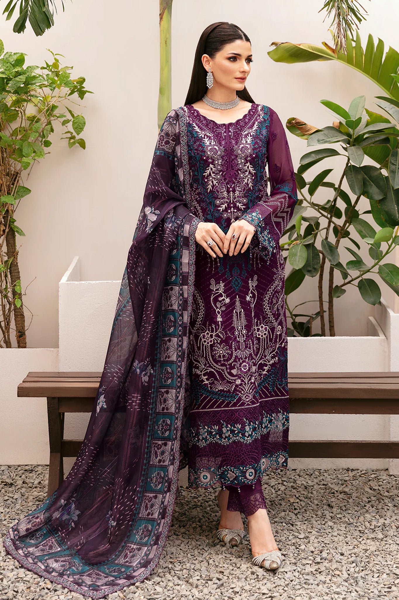 Dastan by Ramsha Unstitched 3 Piece Formals Vol-02 Collection'2025-T-207