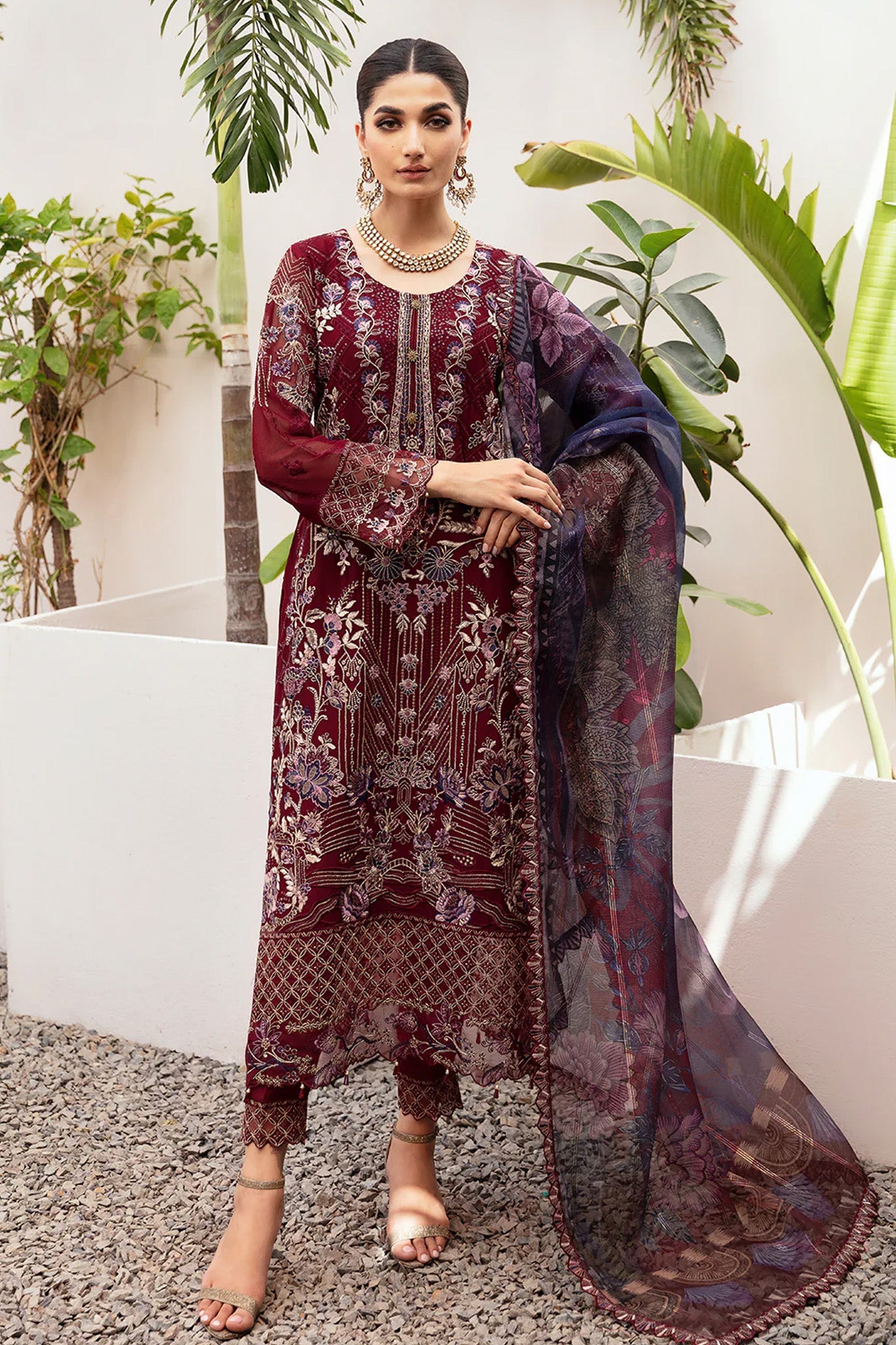 Dastan by Ramsha Unstitched 3 Piece Formals Vol-02 Collection'2025-T-210