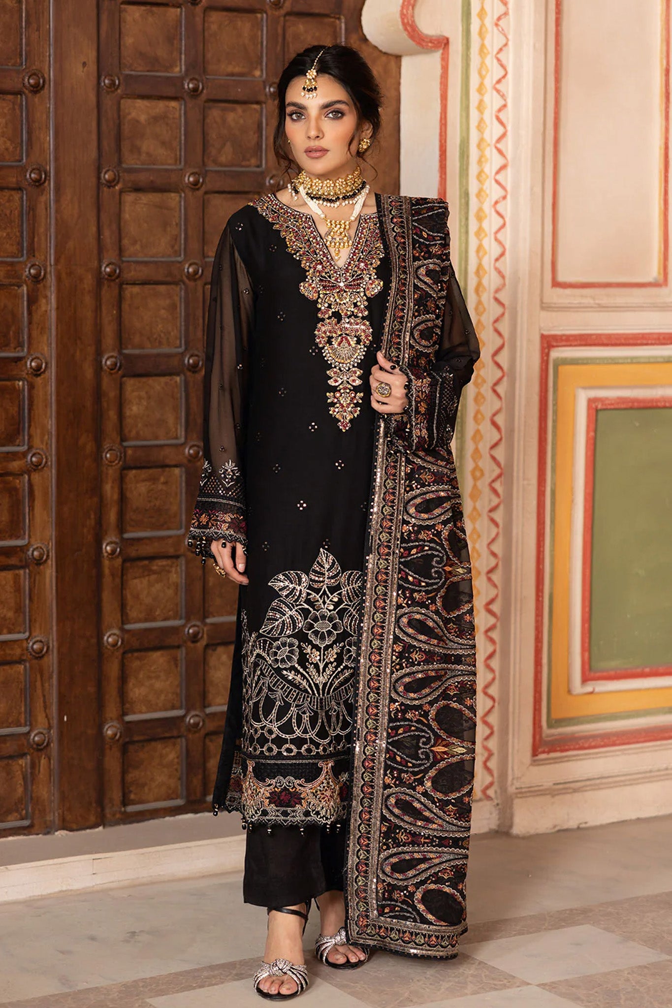 Dastan by Ramsha Unstitched 3 Piece Formals Vol-03 Suit-T-304