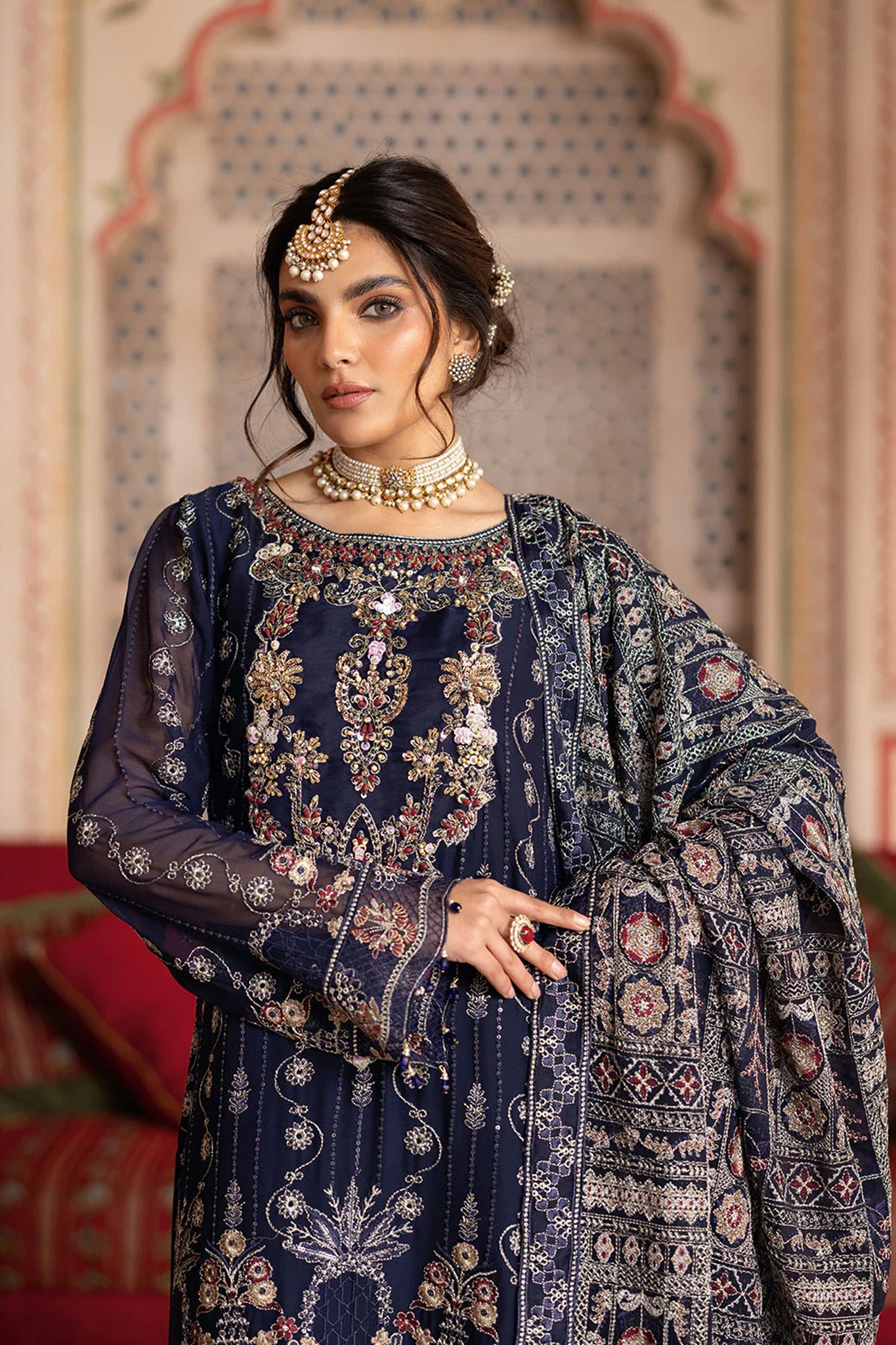 Dastan by Ramsha Unstitched 3 Piece Formals Vol-03 Collection'2025-T-306