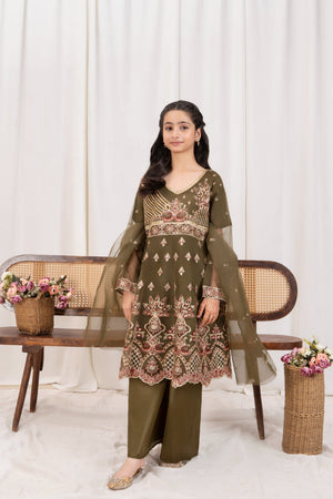 Khayat Stitched 3 Piece Kids Formals Collection'2025 Oilvea